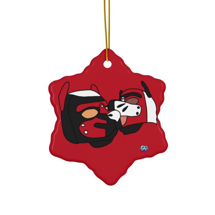 Ceramic Ornament - Lick -- Pup Mask - Image 4