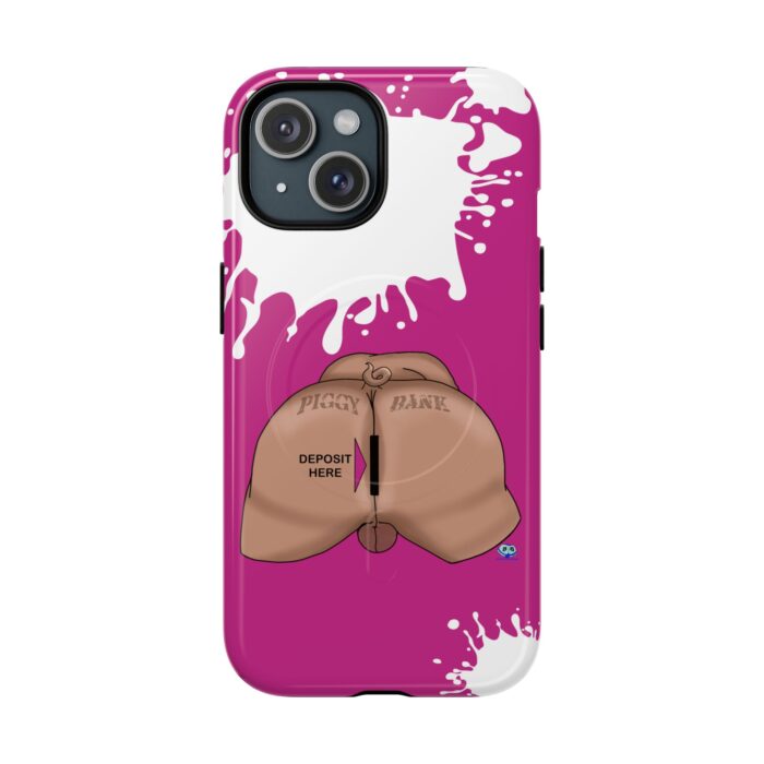 Tough Magnetic iPhone Cases - Piggy Bank