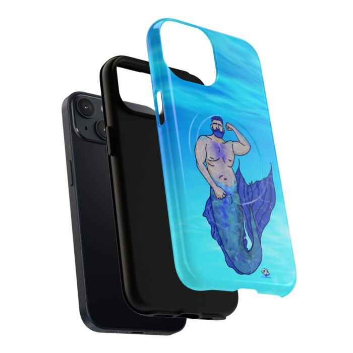 Tough Magnetic iPhone Cases - MerCub Blue - Image 15