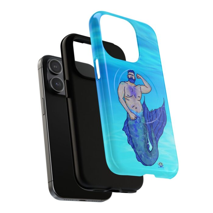 Tough Magnetic iPhone Cases - MerCub Blue - Image 6