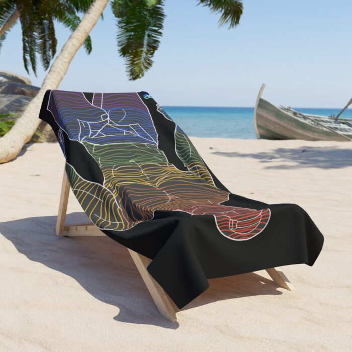 Beach Towel - Ripples - Image 2