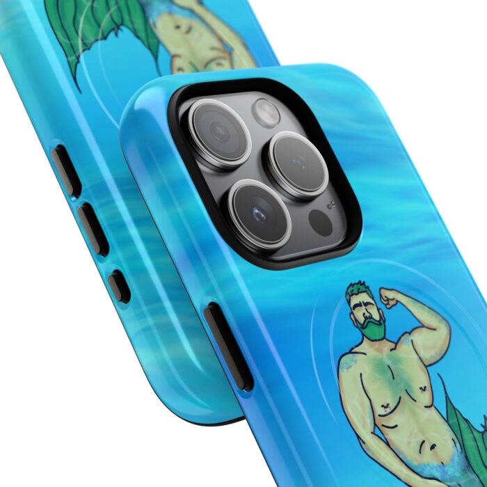 Tough Magnetic iPhone Cases - MerCub Green - Image 5