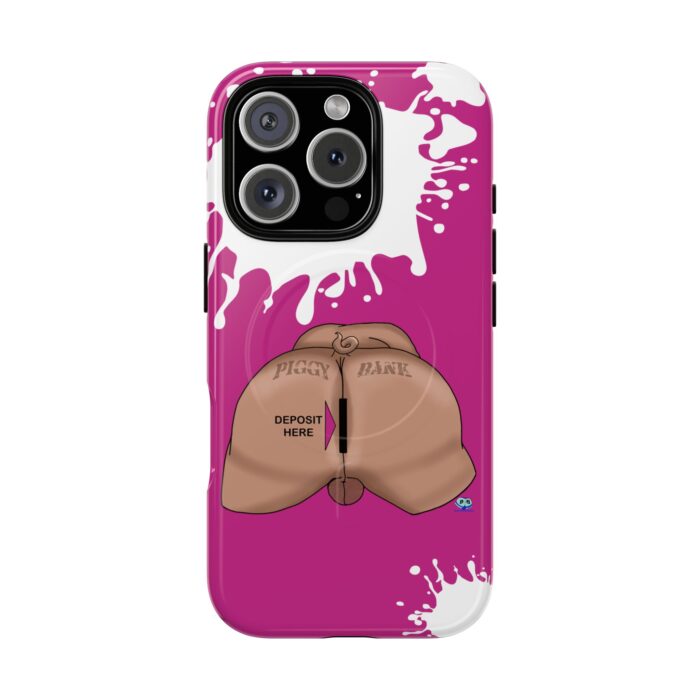 Tough Magnetic iPhone Cases - Piggy Bank - Image 25