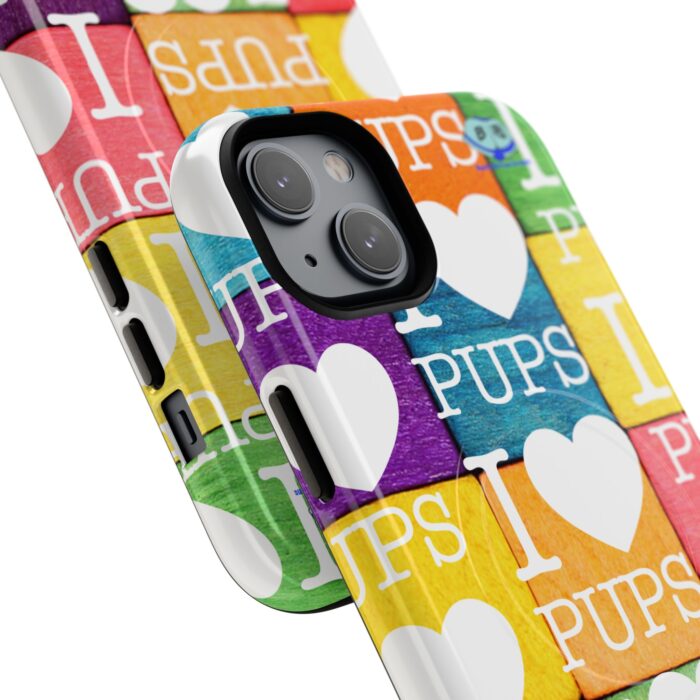 Tough Magnetic iPhone Cases - I Heart Pups - Image 20
