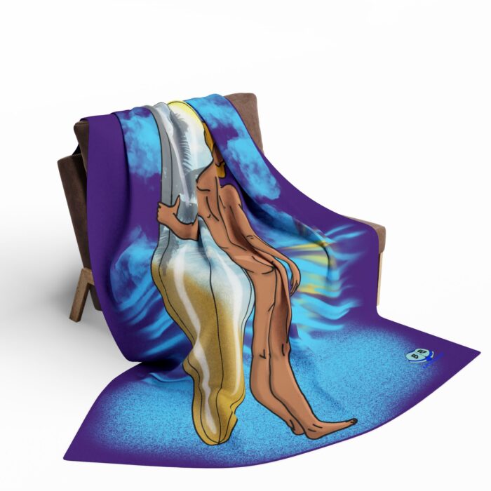 Arctic Fleece Blanket - Tan Lines - Image 4