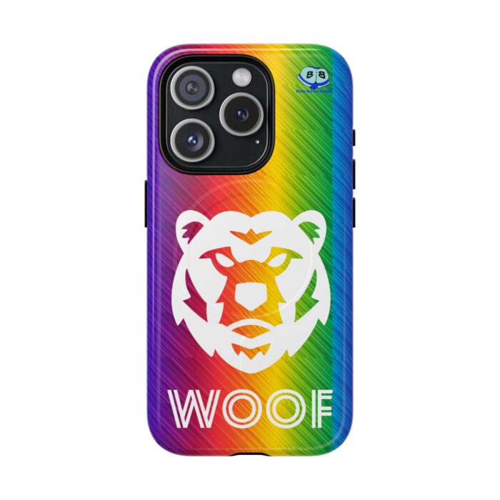 Tough Magnetic iPhone Cases - Woof Geo-Bear - Image 4