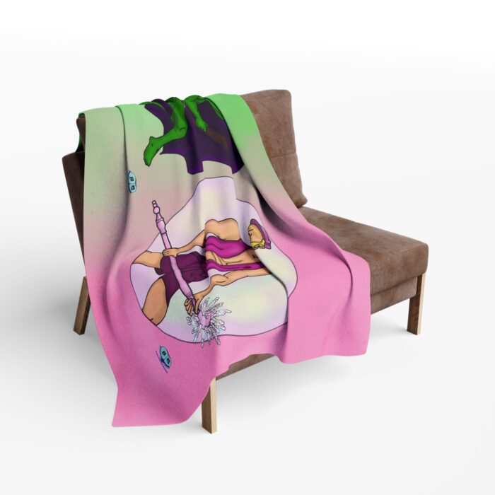 Arctic Fleece Blanket - Goodness and Grandeur - Image 4