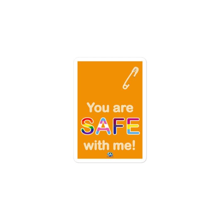 Vinyl Stickers - Safe with me - Image 2