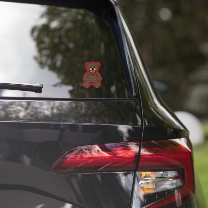 Vinyl Stickers - Gagged Teddy Bear - Image 3