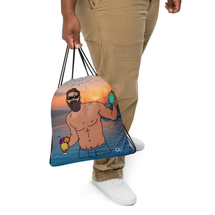Drawstring bag - 2 Sided Print - Drinks