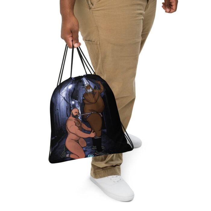 Drawstring bag - 2 Sided Print - Let's Get These Off