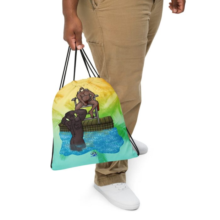 Drawstring bag - 2 Sided Print - Life Guard