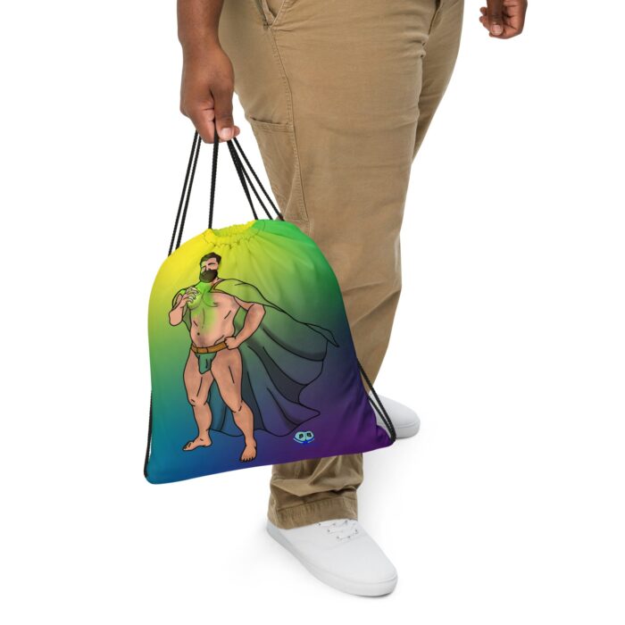 Drawstring bag - 2 Sided Print - Powerful