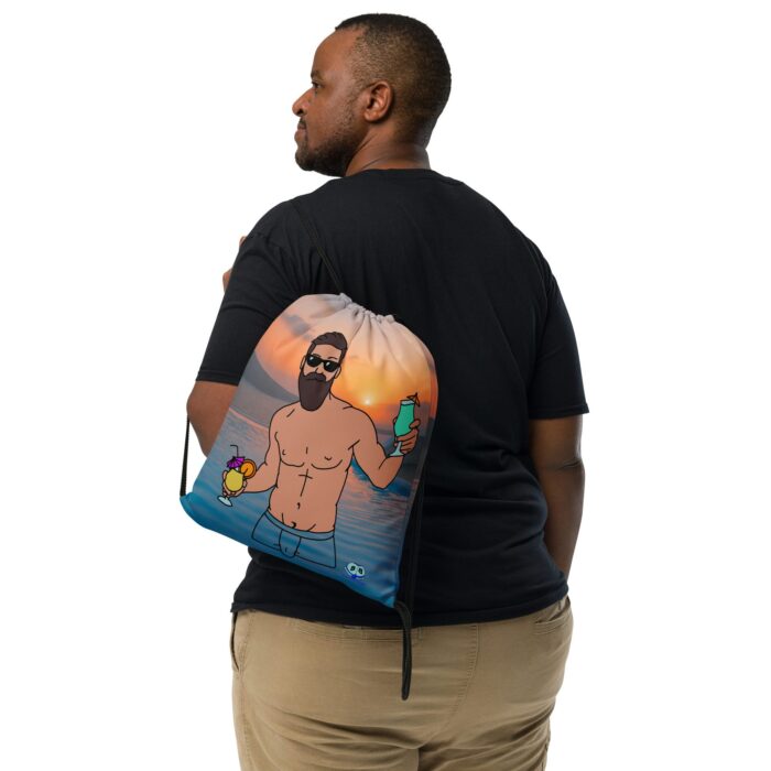 Drawstring bag - 2 Sided Print - Drinks - Image 2
