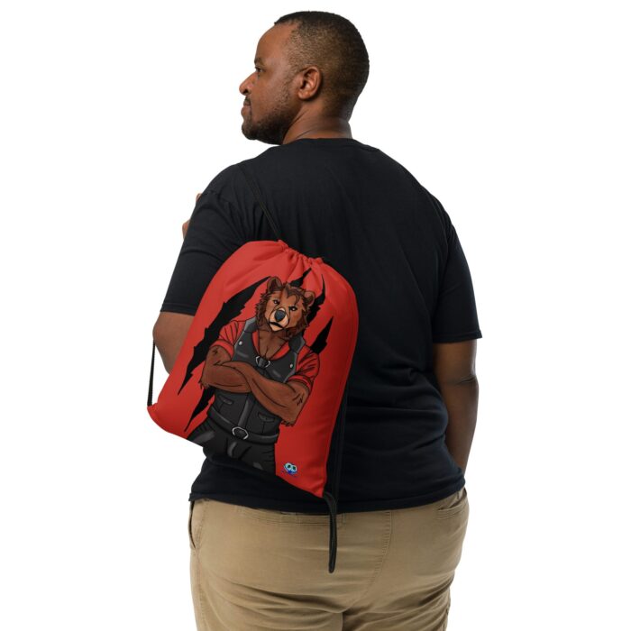 Drawstring bag - 2 Sided Print - Mr. Bear - Image 2