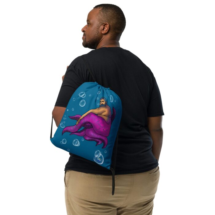 Drawstring bag - 2 Sided Print - Octobussy - Image 2