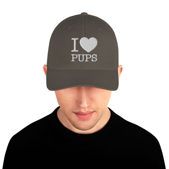 Structured Twill Cap - I Heart Pups - Image 25