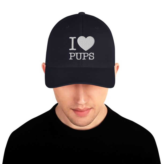 Structured Twill Cap - I Heart Pups - Image 6