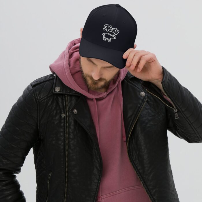 Structured Twill Cap - Nasty Little Piggy - Image 3