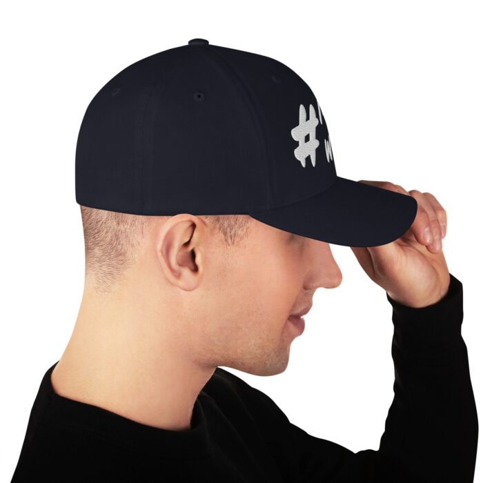 Structured Twill Cap - # Man Whore - Image 8