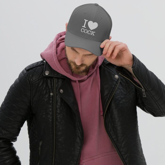 Structured Twill Cap - I Heart Cock - Image 9