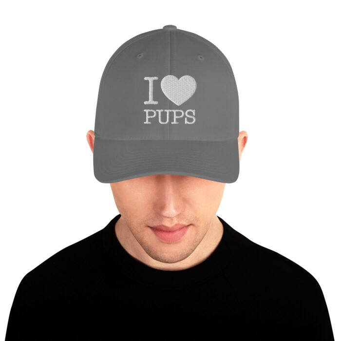 Structured Twill Cap - I Heart Pups - Image 33