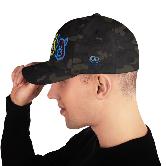 Structured Twill Cap - Cum Pigs - Image 4