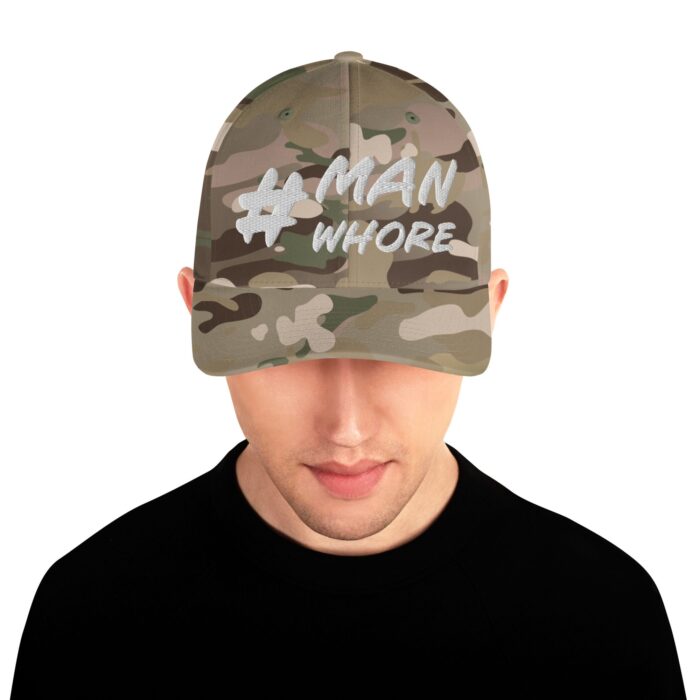 Structured Twill Cap - # Man Whore - Image 29