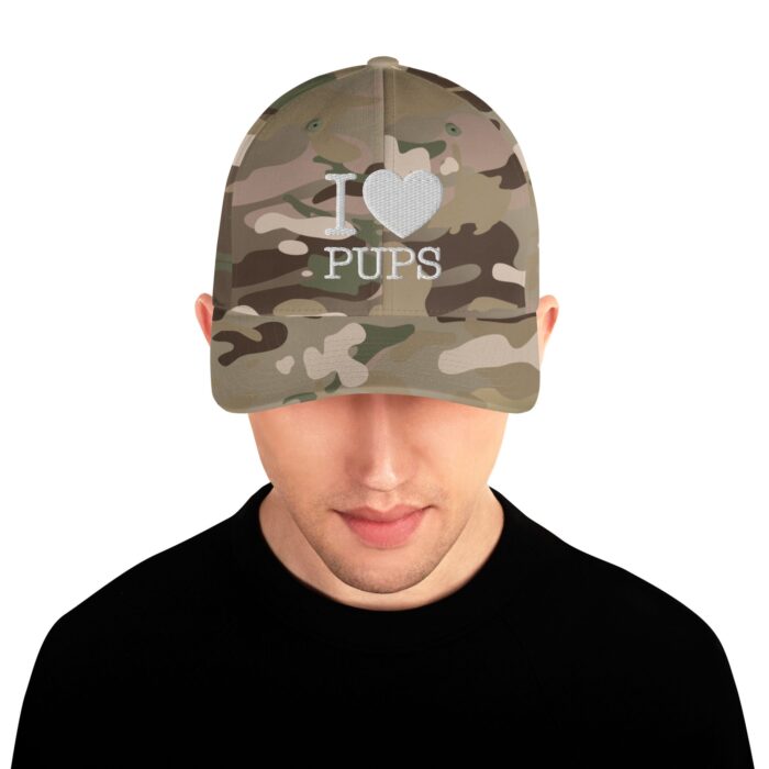 Structured Twill Cap - I Heart Pups - Image 29