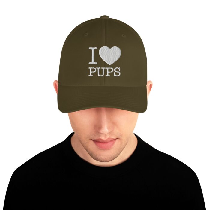 Structured Twill Cap - I Heart Pups - Image 21