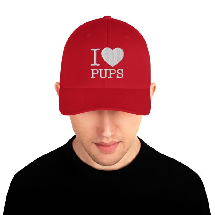 Structured Twill Cap - I Heart Pups - Image 17