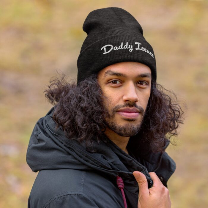 Cuffed Beanie - Daddy Issues - Image 4