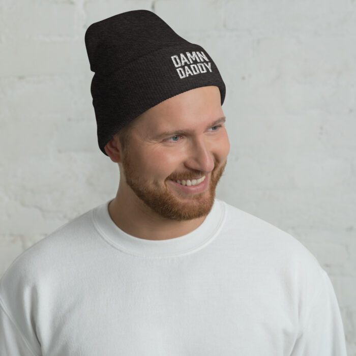 Cuffed Beanie - Damn Daddy - Image 4