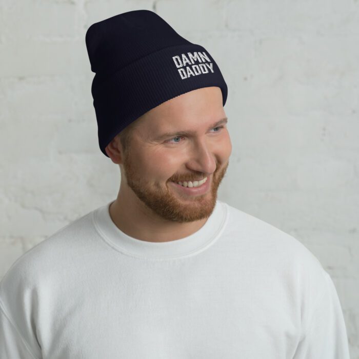 Cuffed Beanie - Damn Daddy - Image 3