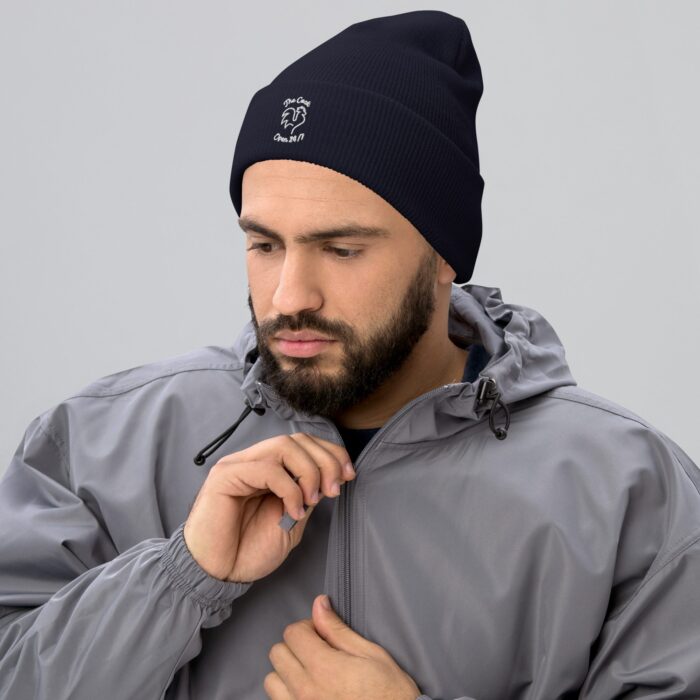 Cuffed Beanie - The Cock Open 24/7 - Image 3