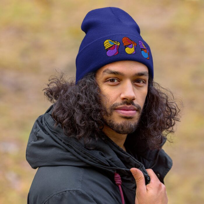 Cuffed Beanie - Pop Art Daddies - Image 5
