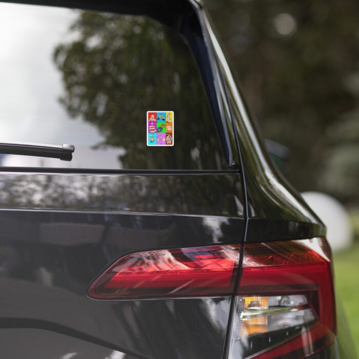 Vinyl Stickers - Color Block Dudes - Image 2
