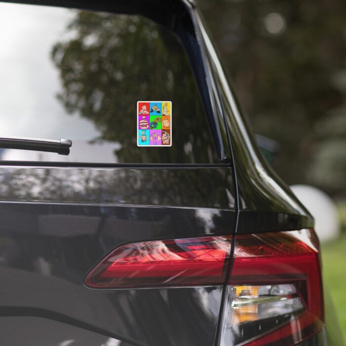 Vinyl Stickers - Color Block Dudes - Image 3