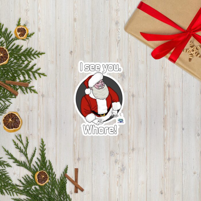 Vinyl Stickers - Santa Sees You - Image 6