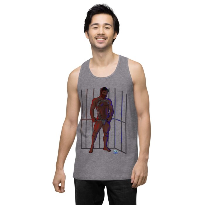 Men’s premium tank top - Busted - Image 42
