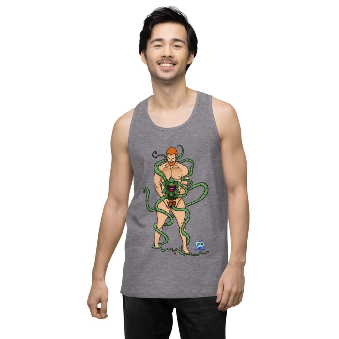Men’s premium tank top - Feed Me - Image 42