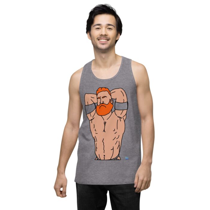 Men’s premium tank top - Ginger Pits - Image 42