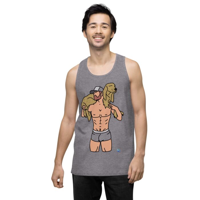 Men’s premium tank top - Man's Best Friend - Image 42
