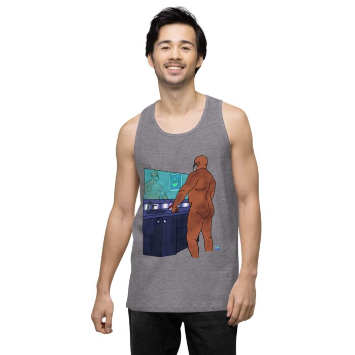 Men’s premium tank top - Morning Routine - Image 42