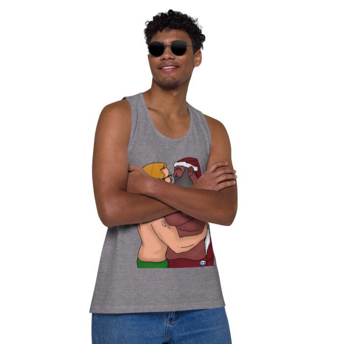 Men’s premium tank top - Mr & Mr Clause - Image 34