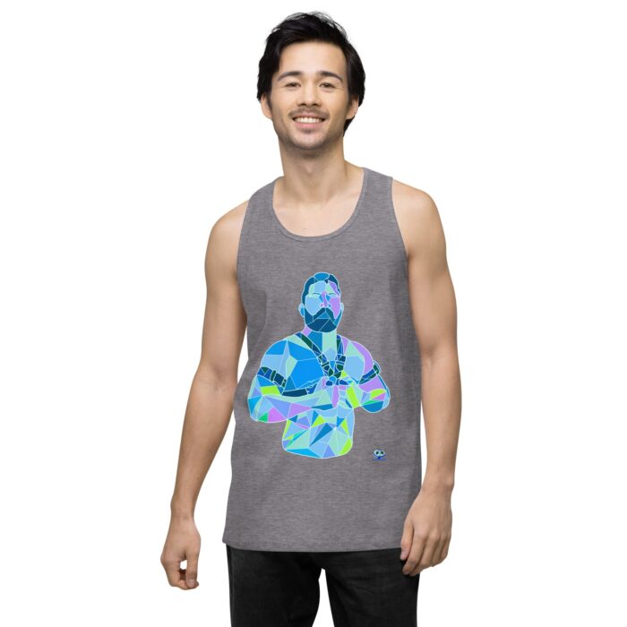 Men’s premium tank top - Shattered - Image 42