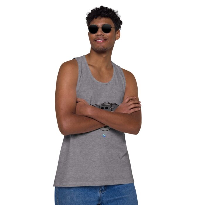 Men’s premium tank top - Spiked Collar - Image 35