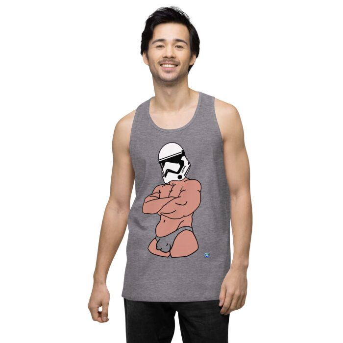 Men’s premium tank top - Super Trooper - Image 42