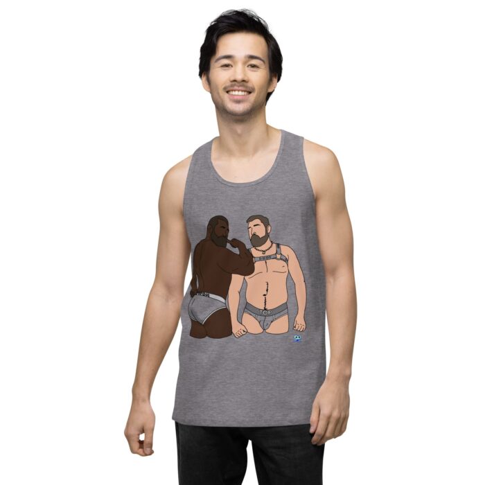 Men’s premium tank top - Top and Bottom - Image 43