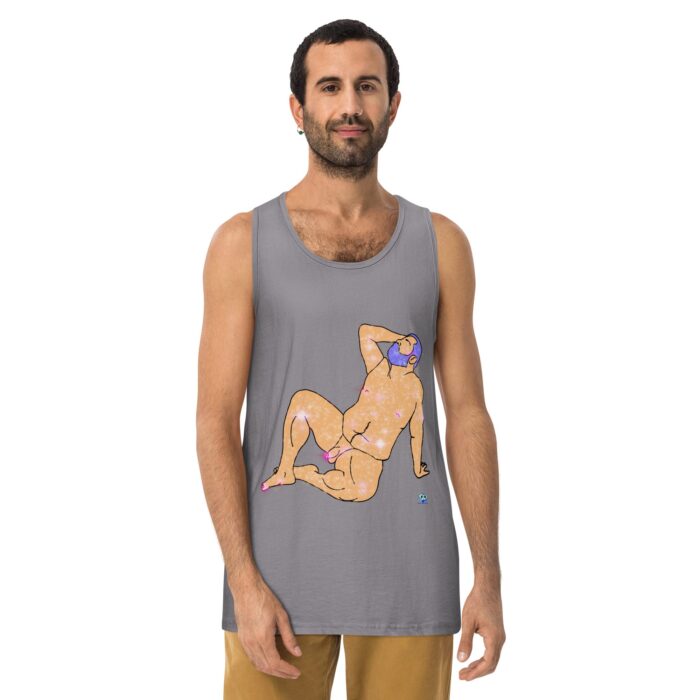 Men’s premium tank top - Cosmic - Image 18